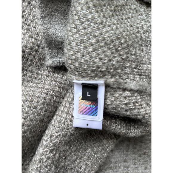 $330 Stampd Men's Green Plaid Button Front V-Neck Cardigan Sweater Size L - Picture 3 of 4